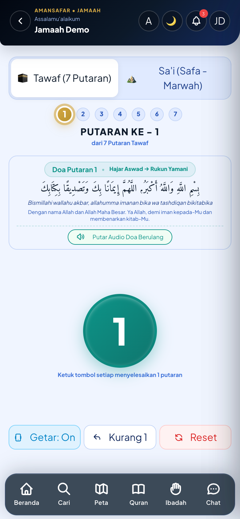 Smart Tawaf Counter AmanSafar